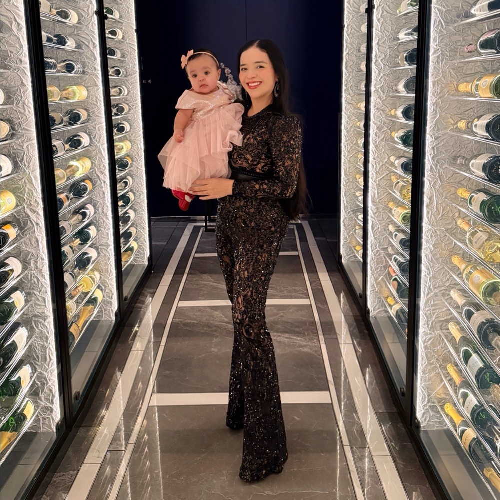 NADINE MERABI Black Jumpsuit - Picture 5 of 10